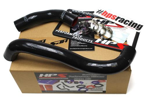 HPS FC3S Black Silicone Radiator Hose Kit Coolant - Black