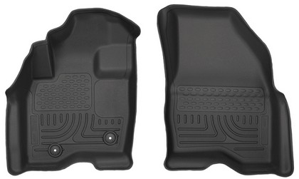 Husky Floor Liners - Front, Black