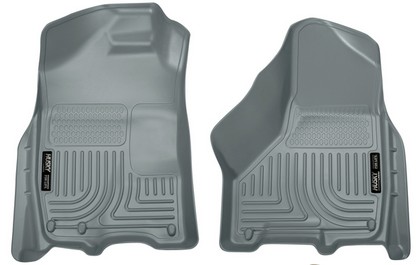 Husky Floor Liners - Front, Grey