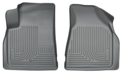 Husky Floor Liners - Front, Grey