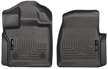 Husky Floor Liners - Front, Black