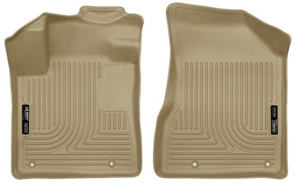 Husky Floor Liners - Front, Tan