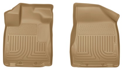 Husky Floor Liners - Front, Tan