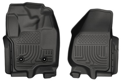 Husky Floor Liners - Front, Black