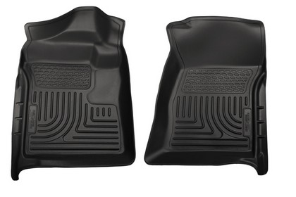 Husky Floor Liners - Front, Black