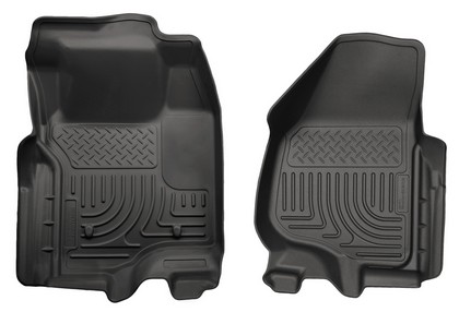 Husky Floor Liners - Front, Black