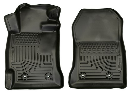 Husky Floor Liners - Front, Black