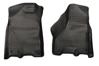 Husky Floor Liners - Front, Black