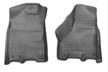 Husky Floor Liners - Front, Grey