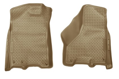 Husky Floor Liners - Front, Tan