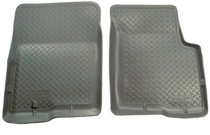 Husky Floor Liners - Front, Grey