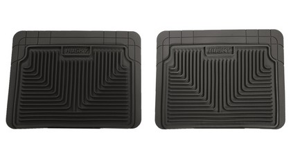 Husky Floor Mats - 2nd Or 3rd Seat, Black