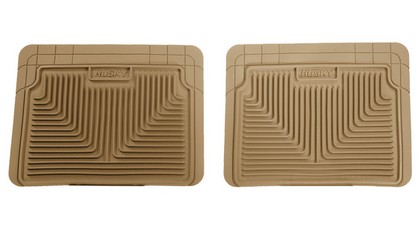 Husky Floor Mats - 2nd Or 3rd Seat, Tan