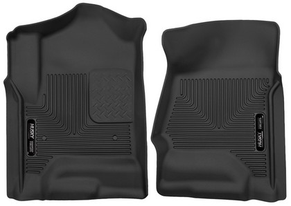 Husky Floor Liners - Front, Black