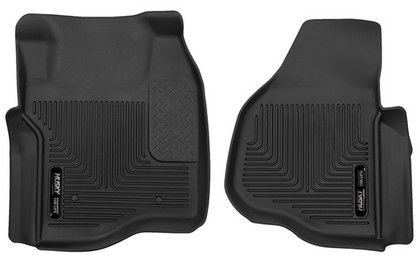 Husky Floor Liners - Front, Black