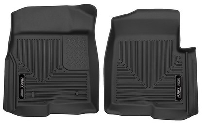 Husky Floor Liners - Front, Black