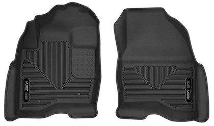 Husky Floor Liners - Front, Black