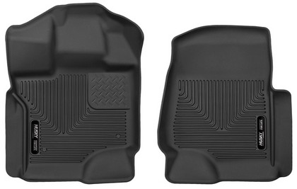 Husky Floor Liners - Front, Black