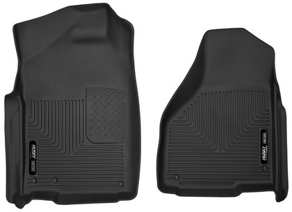 Husky Floor Liners - Front, Black