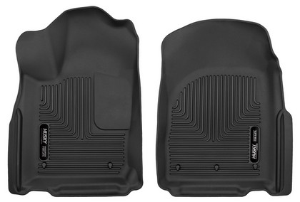 Husky Floor Liners - Front, Black