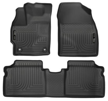 Husky Floor Liner - 2nd Seat, Front, Black