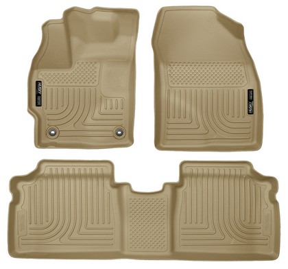 Husky Floor Liner - 2nd Seat, Front, Tan