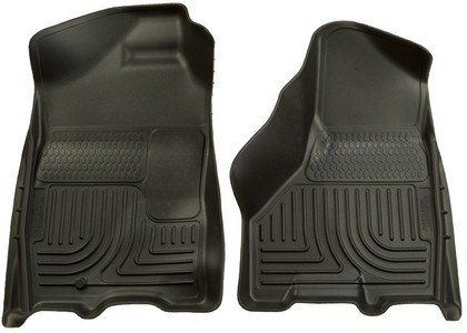 Husky WeatherBeater Front Floor Liners - Black