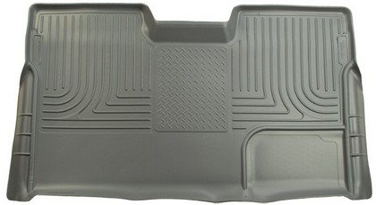 Husky WeatherBeater Rear Cargo Floor Liners – Grey