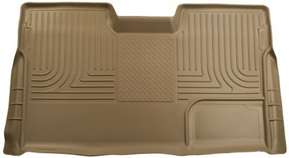 Husky WeatherBeater Rear Cargo Floor Liners – Tan