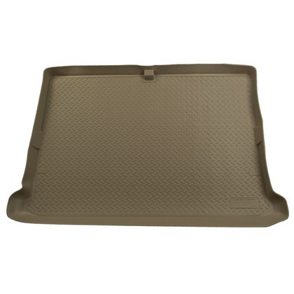 Husky Classic Style Rear Cargo Liner – Tan (Behind 3rd Seat Rear Cargo Liner)