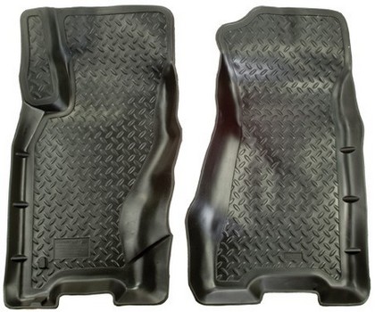 Husky Classic Style Front Seat Floor Liners - Black