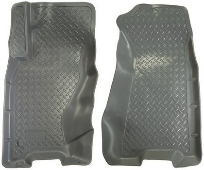 Husky Classic Style Front Seat Floor Liners – Grey