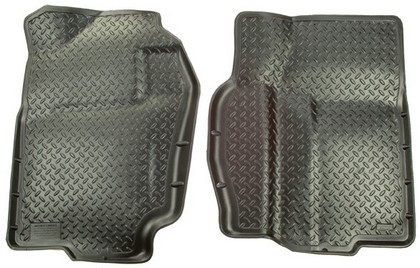 Husky Classic Style Front Seat Floor Liners - Black