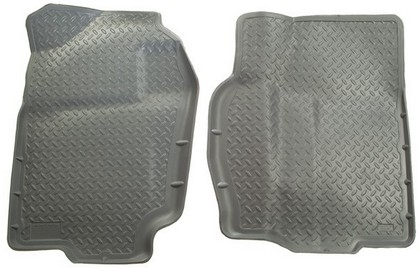 Husky Classic Style Front Seat Floor Liners – Grey