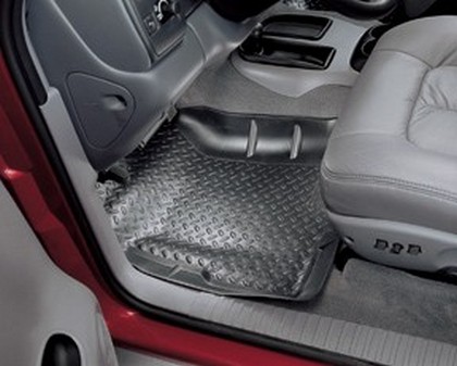 Husky Classic Style Front Seat Floor Liners - Black