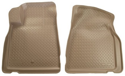 Husky Classic Style Front Seat Floor Liners – Tan