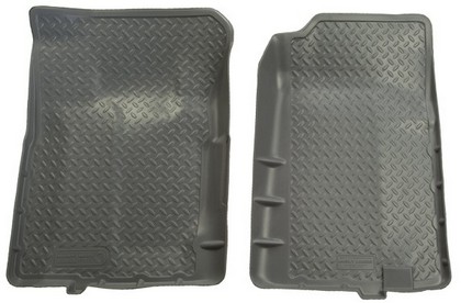 Husky Classic Style Front Seat Floor Liners – Grey