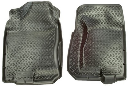 Husky Classic Style Front Seat Floor Liners - Black