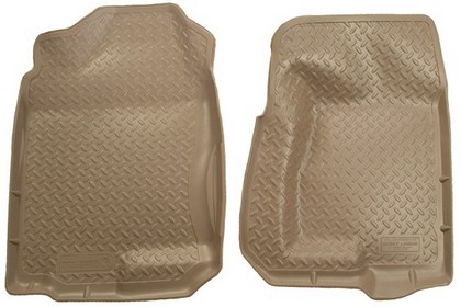 Husky Classic Style Front Seat Floor Liners – Tan