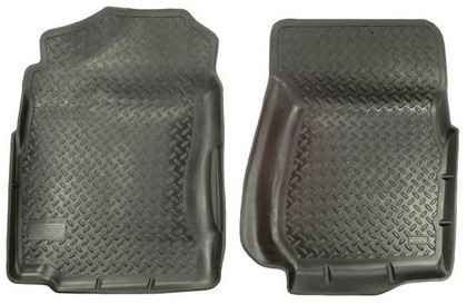 Husky Classic Style Front Seat Floor Liners - Black