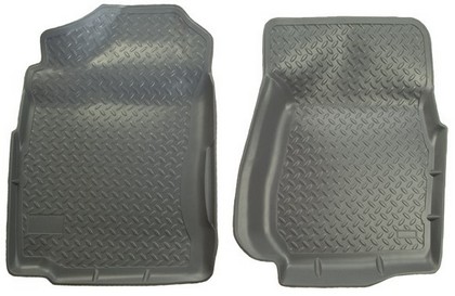 Husky Classic Style Front Seat Floor Liners – Grey