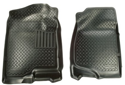 Husky Classic Style Front Seat Floor Liners – Black