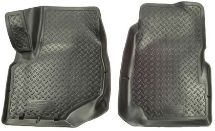 Husky Classic Style Front Seat Floor Liners - Black