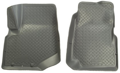 Husky Classic Style Front Seat Floor Liners – Grey