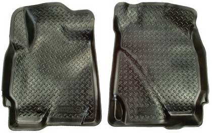 Husky Classic Style Front Seat Floor Liners - Black