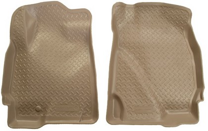 Husky Classic Style Front Seat Floor Liners – Tan