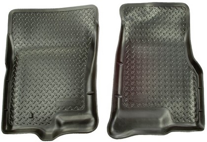 Husky Classic Style Front Seat Floor Liners - Black