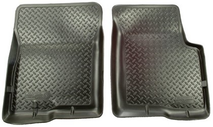 Husky Classic Style Front Seat Floor Liners - Black