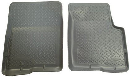 Husky Classic Style Front Seat Floor Liners – Grey