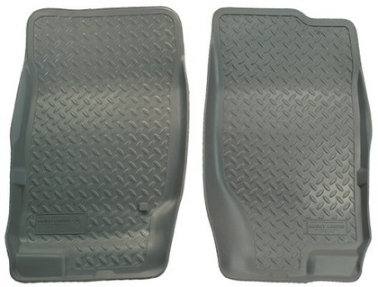 Husky Classic Style Front Seat Floor Liners – Grey